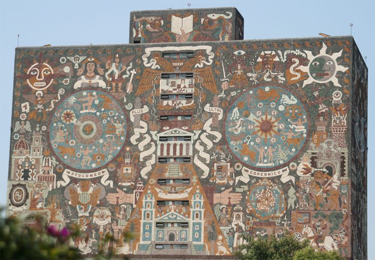 Biblioteca Central en la UNAM