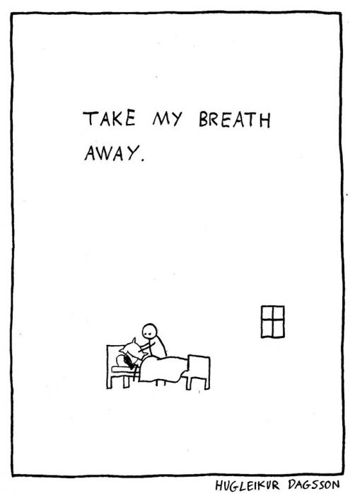 take my breath