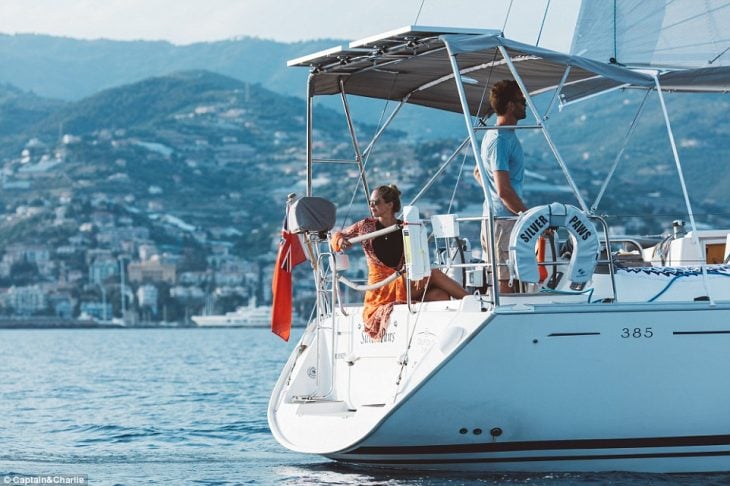 Charlie on Boat 