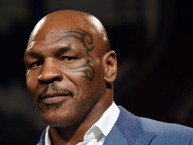 Tatuaje de Mike Tyson en la cara