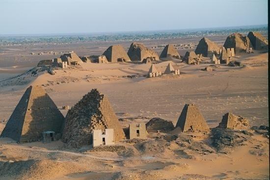 Pirámides en Sudán