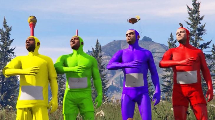 Teletubbies en GTA V