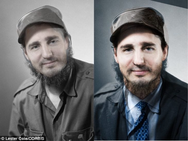 trudeau y castro