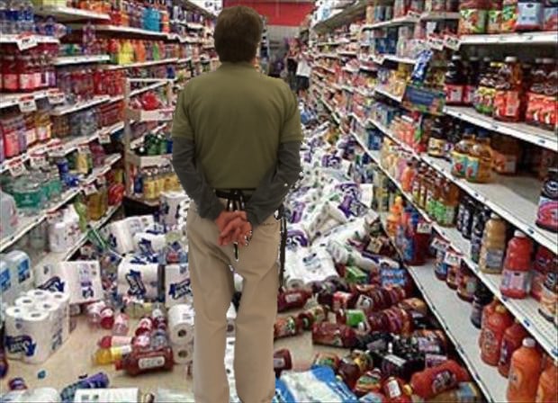 Photoshop supermarket desordenado