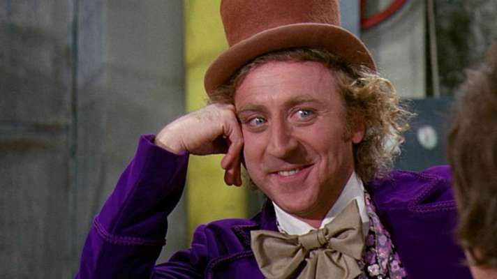 Willy Wonka sonrisa