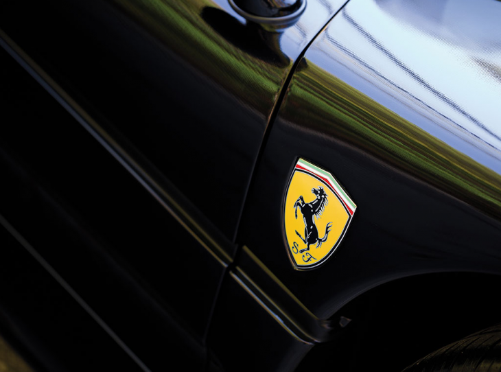 Logo Lateral Ferrari F50