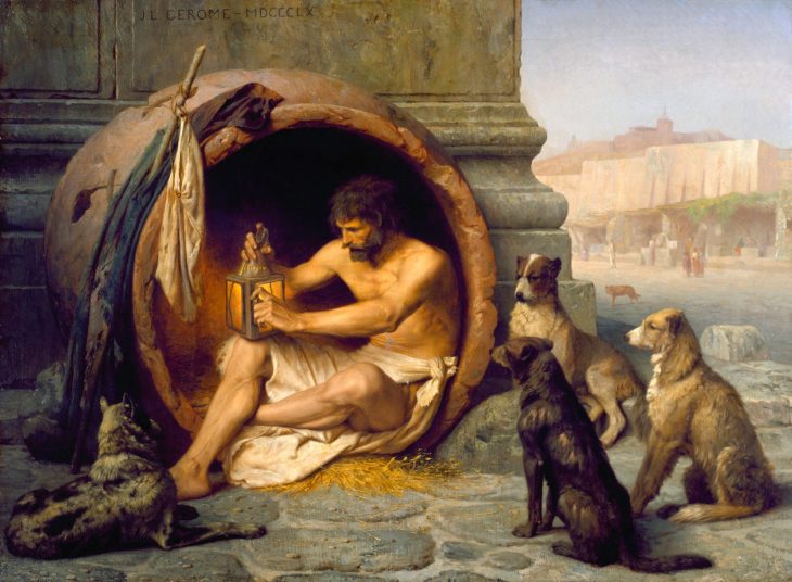 diogenes y perros