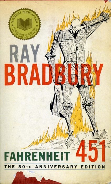 Portada de Fahrenheit 451