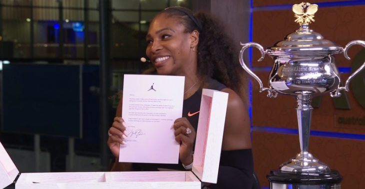 Serena recibe carta de Jordan 