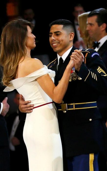 soldado y melania