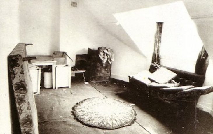 Habitacion de la casa de Nilsen