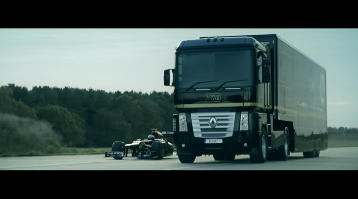 f1 y camion 