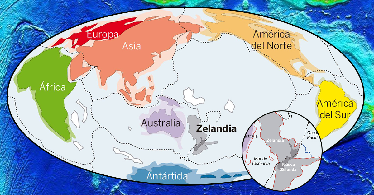 Investigadores descubren un nuevo continente: Zealandia