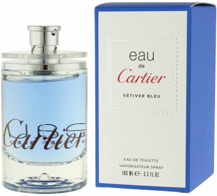 "Eau de Cartier Vetiver Blue", de Cartier