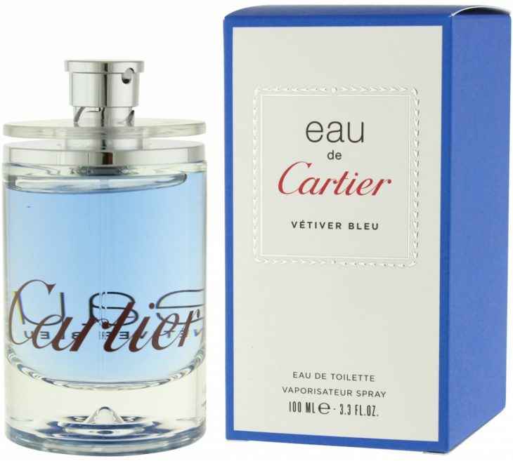 "Eau de Cartier Vetiver Blue", de Cartier