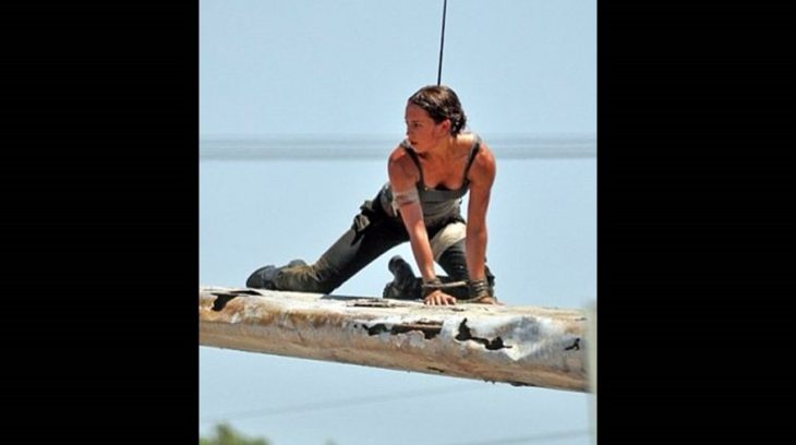 Alicia Vikander Set Lara Croft