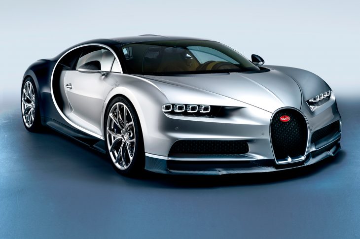 Bugatti Chiron gris