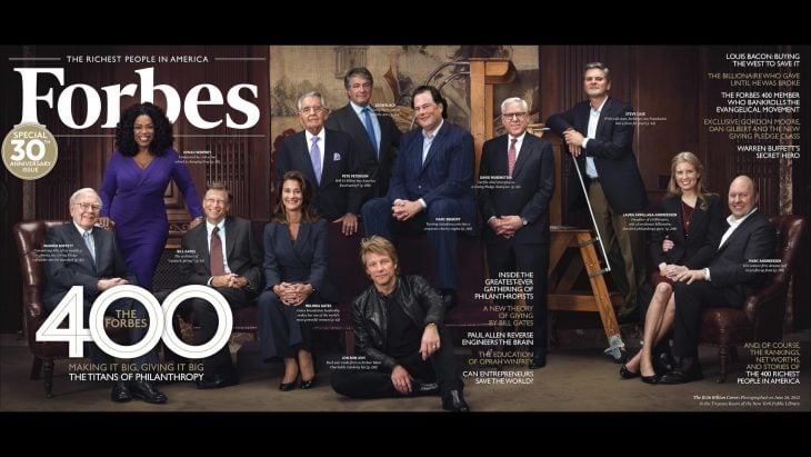 Forbes portada Ricos del mundo