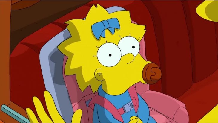 Maggie Simpson chupón