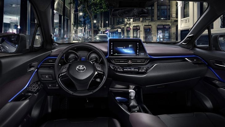 Toyota CHR interior 