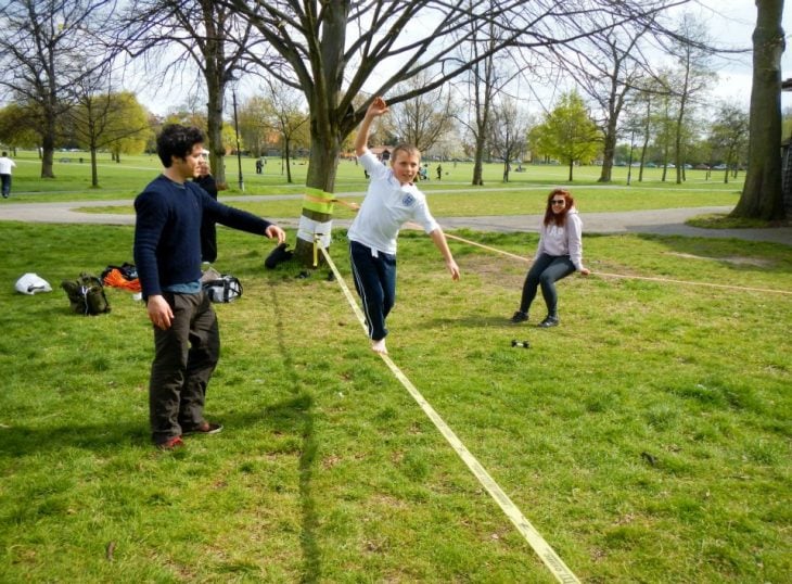 slacklining