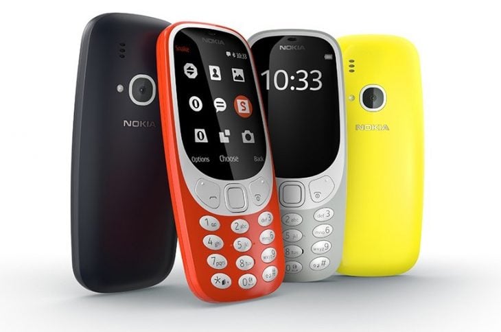 Las características del Nokia 3310 actualizado al 2017 son las siguientes. Pantalla a color de 2,4 pulgadas. Teclado numérico y físico. 1.200 mAh de batería. Cámara 2 Mpx Dimensiones: 133 x 48 x 14 mm. Sistema operativo: Nokia Series 30+. Colores de serie: azul y negro/gris. Carcasas de colores intercambiables. Otros: Radio FM, 2G…