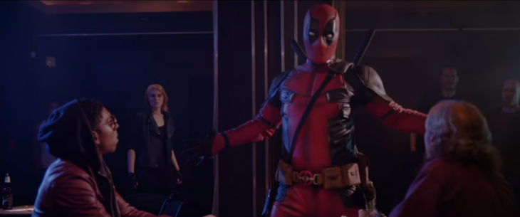 Dead Pool parodia La bella y la bestia