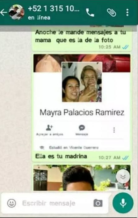 mensajes niño rata