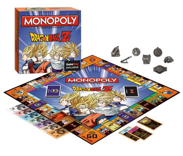 monopoly dragon ball