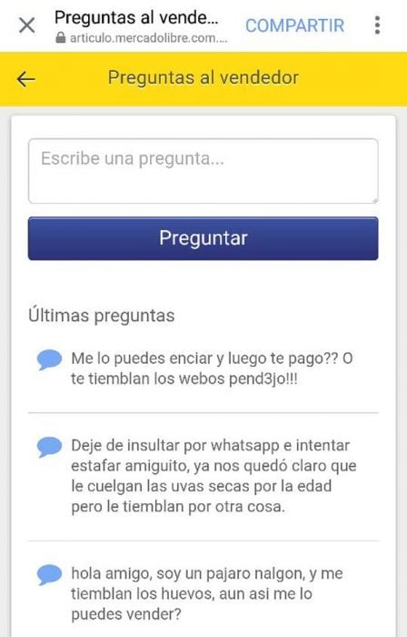 estafa mercado libre whatsapp