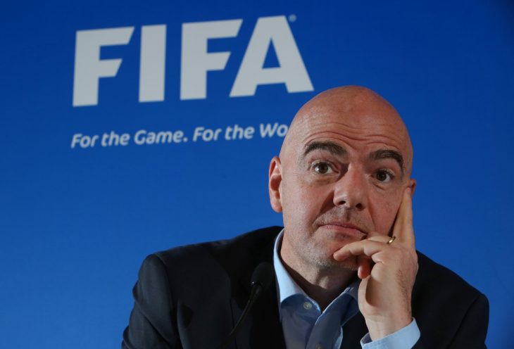 Gianni Infantino presidente de FIFA