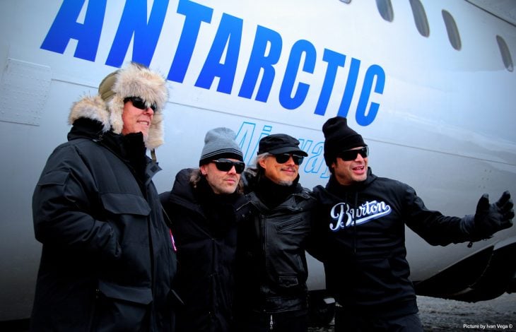 Metallica antártida