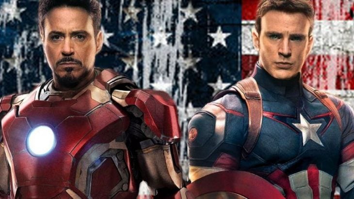 ironman y capitan america