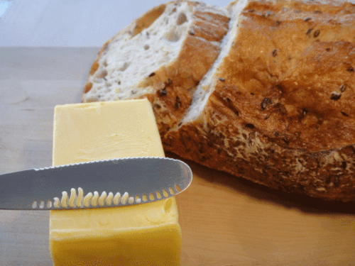 Pan con margarina 