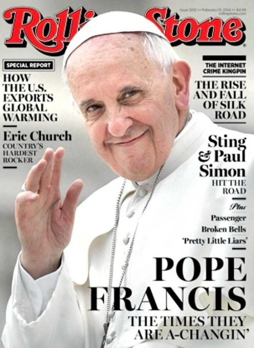 Papa Francisco en Rolling Stone