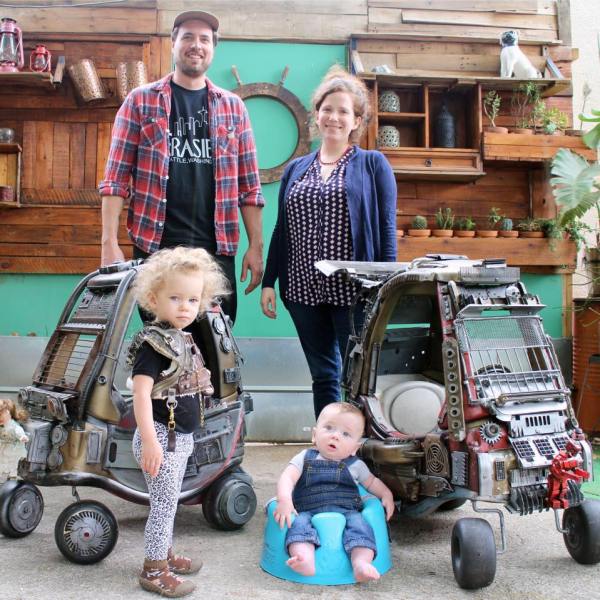 Transforma autos de sus hijos al estilo mad max