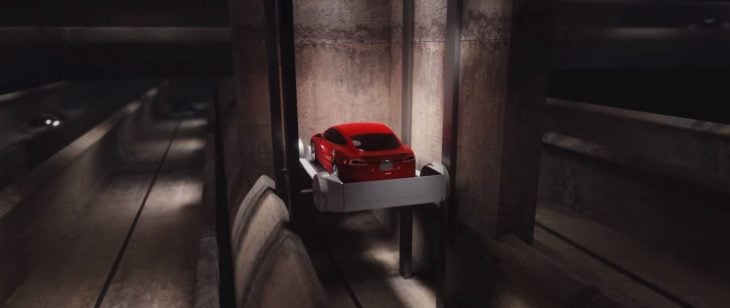 Elon Musk The Boring túnel