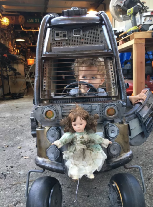 Transforma autos de sus hijos al estilo mad max