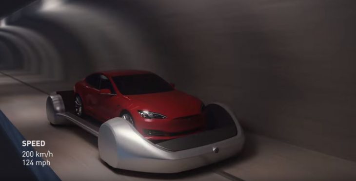 Elon Musk The Boring túnel