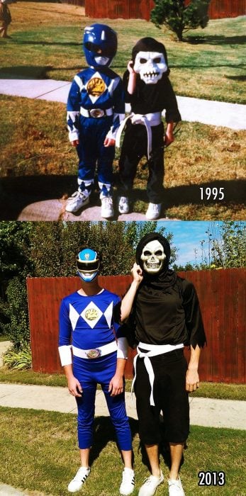 then now power rangers