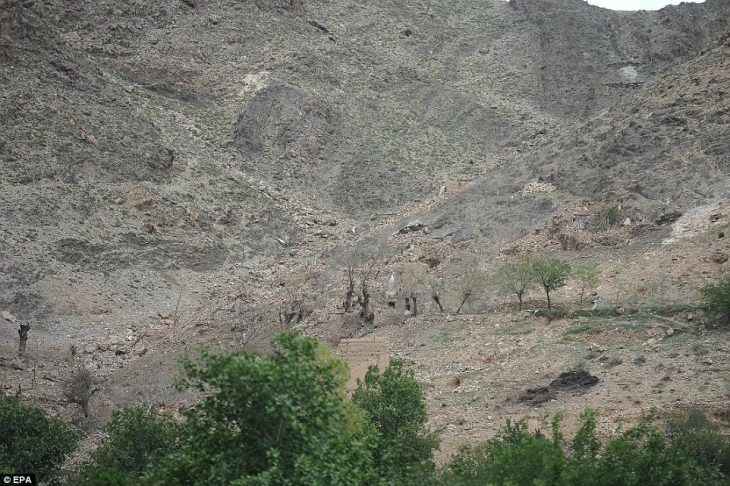 Zona de destrucción de la Madre de todas las bombas 3