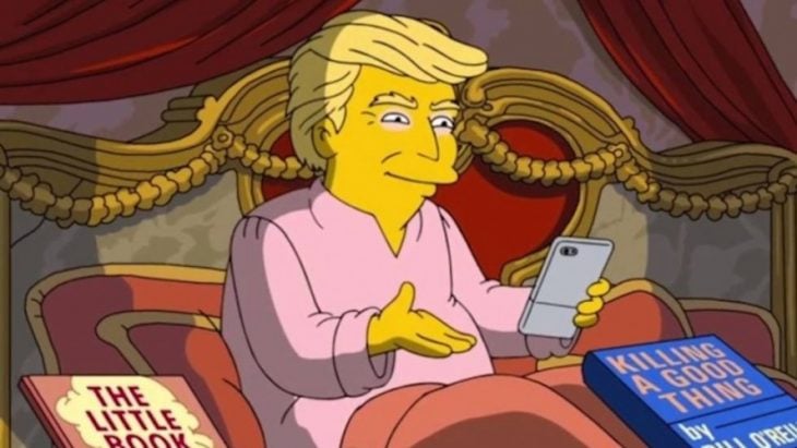 Trump en Los Simpson