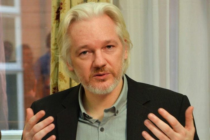 Julian Assange habla