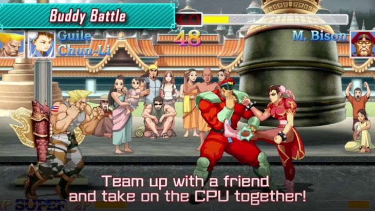 Escena de Street Fighter