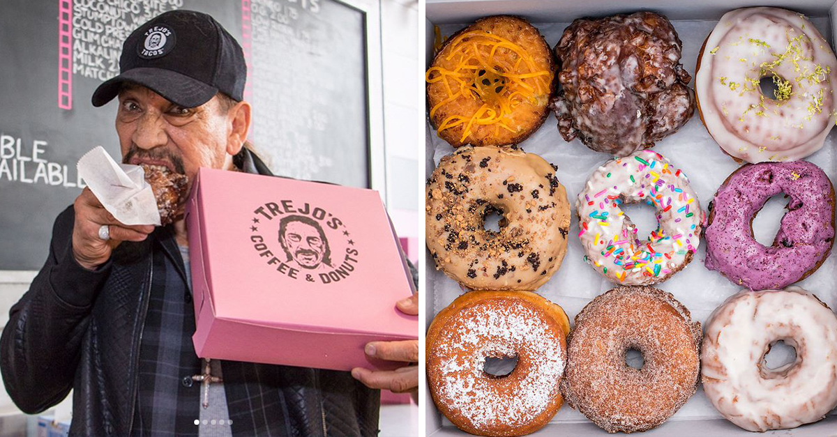 Danny Trejo abre tienda de donas y los sabores están locos