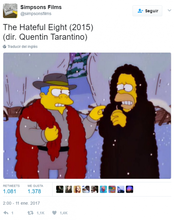 hateful eight simpson