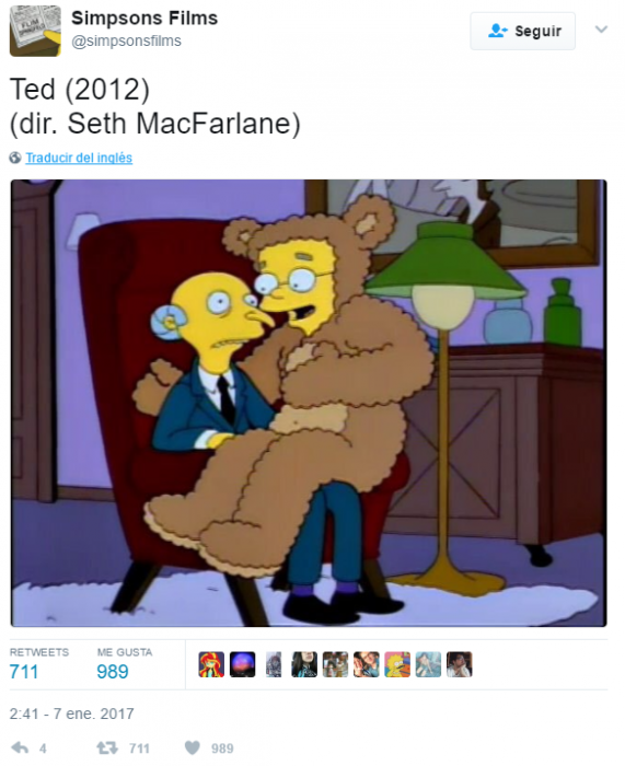 ted simpsons