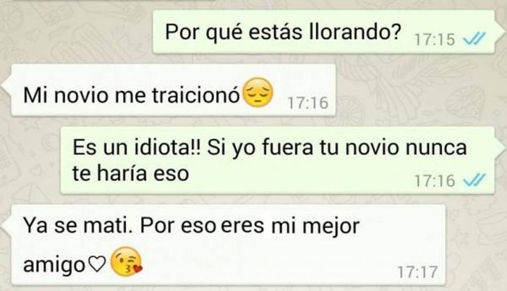 Friendzone whatsapp mejor amigo