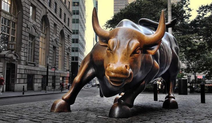 charging bull