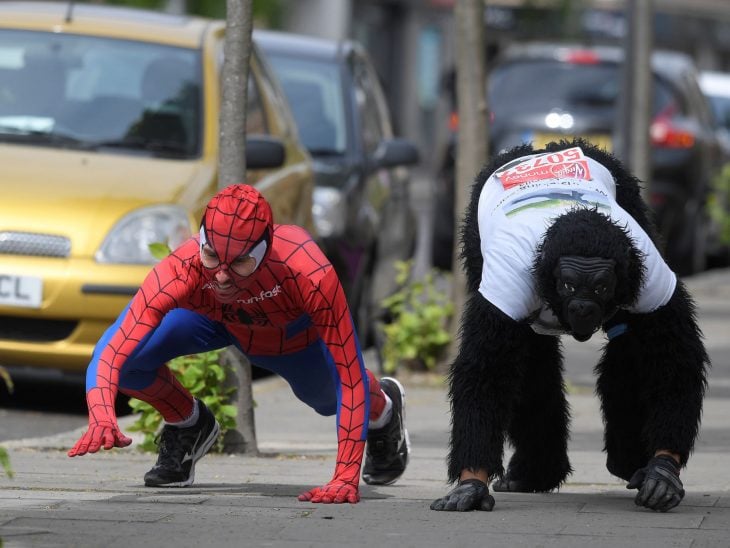 spiderman y mr gorilla